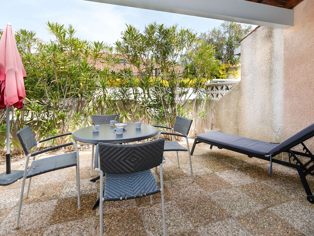 Studio mezzanine 4 couchages avec piscine à Gruissan - Photo 12