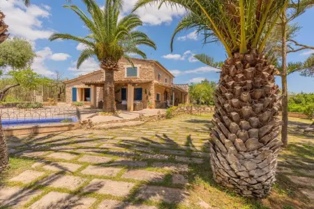 Location villa à Sant Joan, Illes Balears, Villa en Espagne avec piscine privée