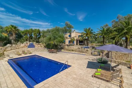 Villa Hortella : piscine privée et terrain à Sant Joan : photo 7