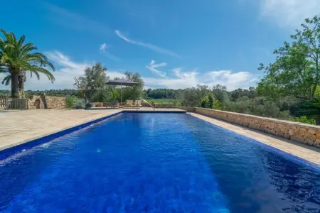 Villa Hortella : piscine privée et terrain à Sant Joan : photo 8