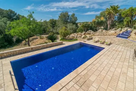 Villa Hortella : piscine privée et terrain à Sant Joan : photo 10