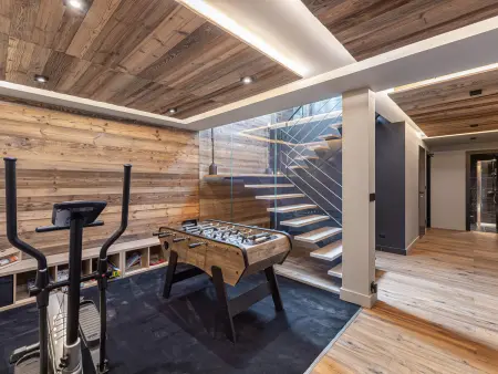 Chalet de Luxe avec Piscine Chauffée au Mont d'Arbois, Megève - 14 Personnes : photo 13