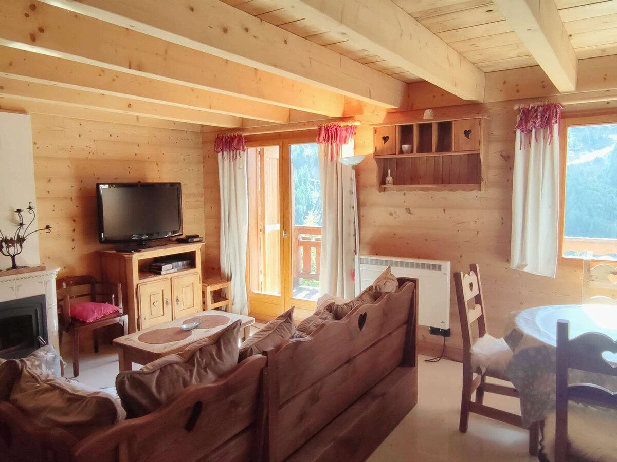 Chalet 6 personnes à Isola 2000, accès direct piste ski - Photo 2