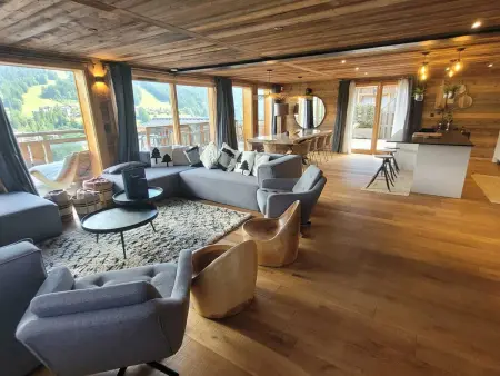 Chalet 5* aux Gets: Luxe, jacuzzi, sauna, chiens admis - Photo 3