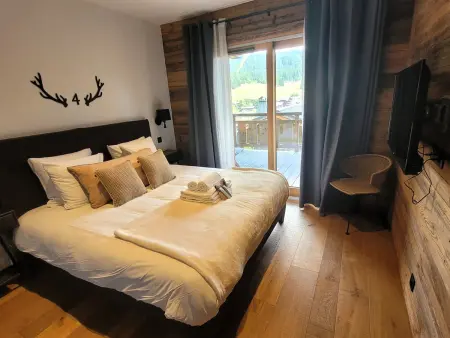 Chalet 5* aux Gets: Luxe, jacuzzi, sauna, chiens admis - Photo 5