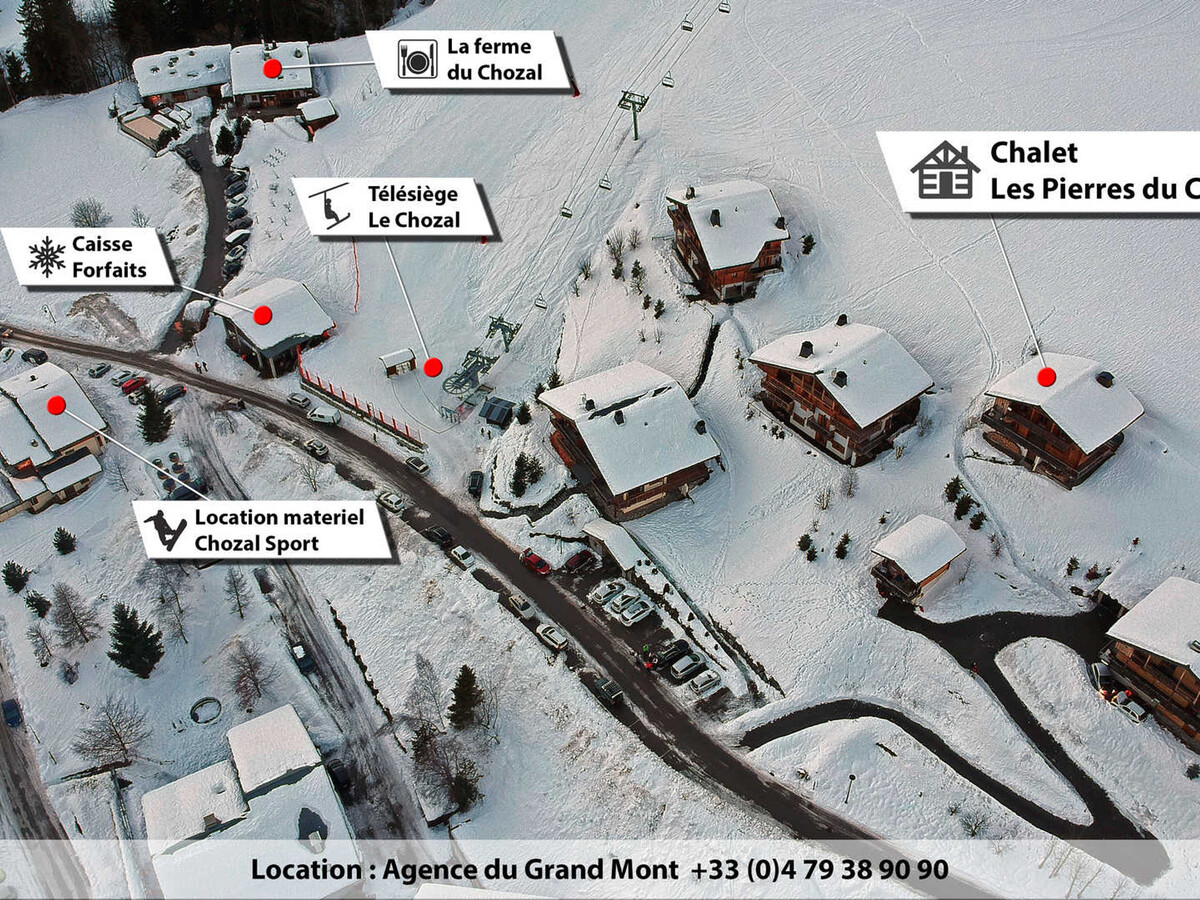 Chalet Les Pierres du Chozal, 12 pers, 200m des pistes - Photo 26