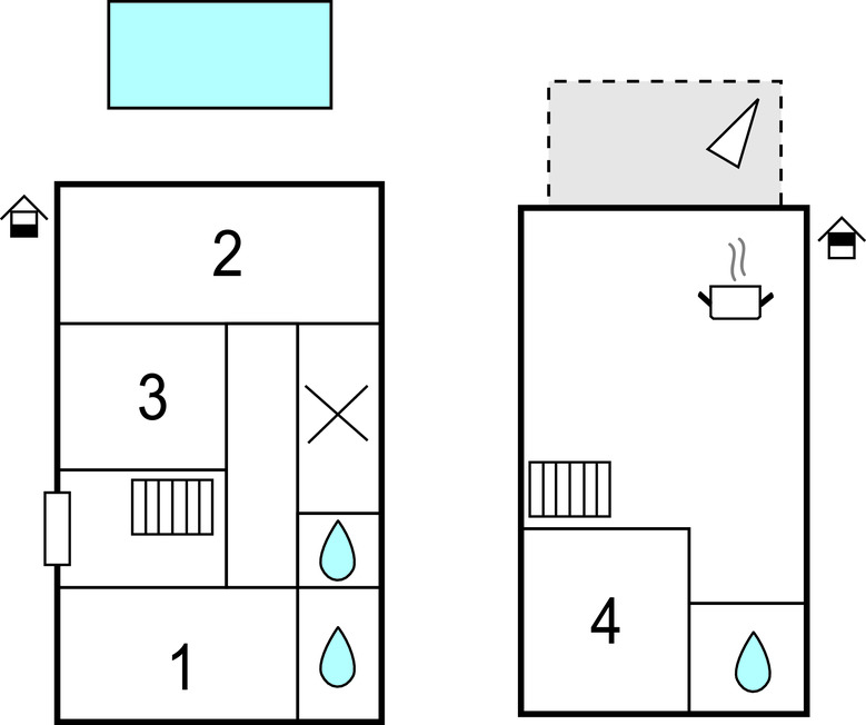Maison 4 chambres avec piscine privée à Savigné - Photo 17