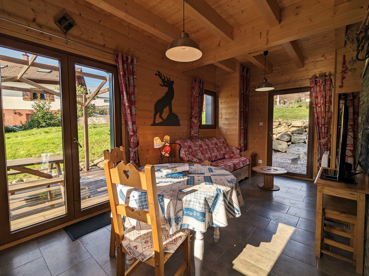 Le Petit Ménestrel : chalet neuf Gérardmer, vue vallée - Photo 3