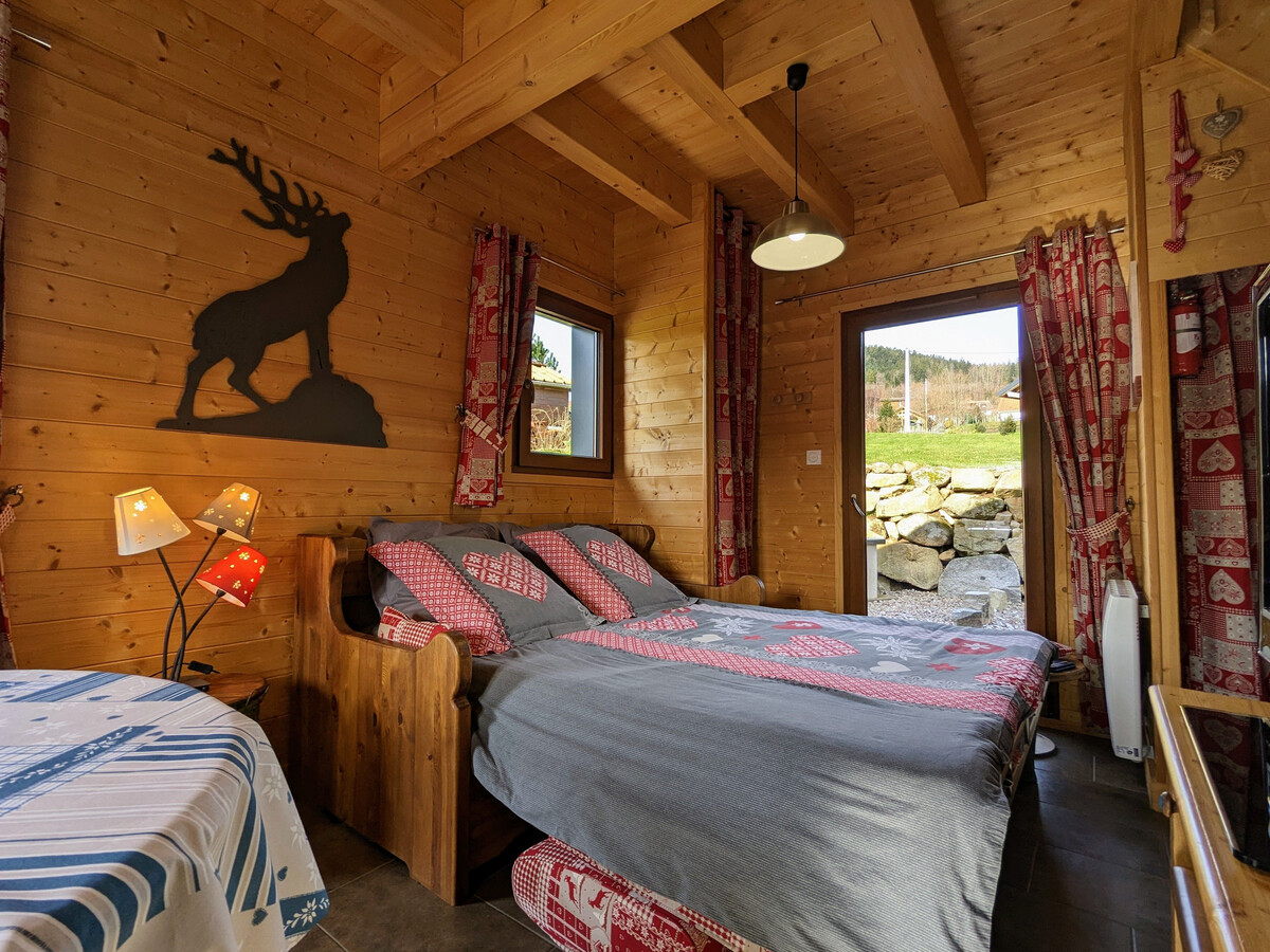 Le Petit Ménestrel : chalet neuf Gérardmer, vue vallée - Photo 10