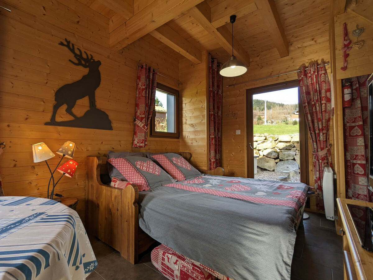 Le Petit Ménestrel : chalet neuf Gérardmer, vue vallée - Photo 11