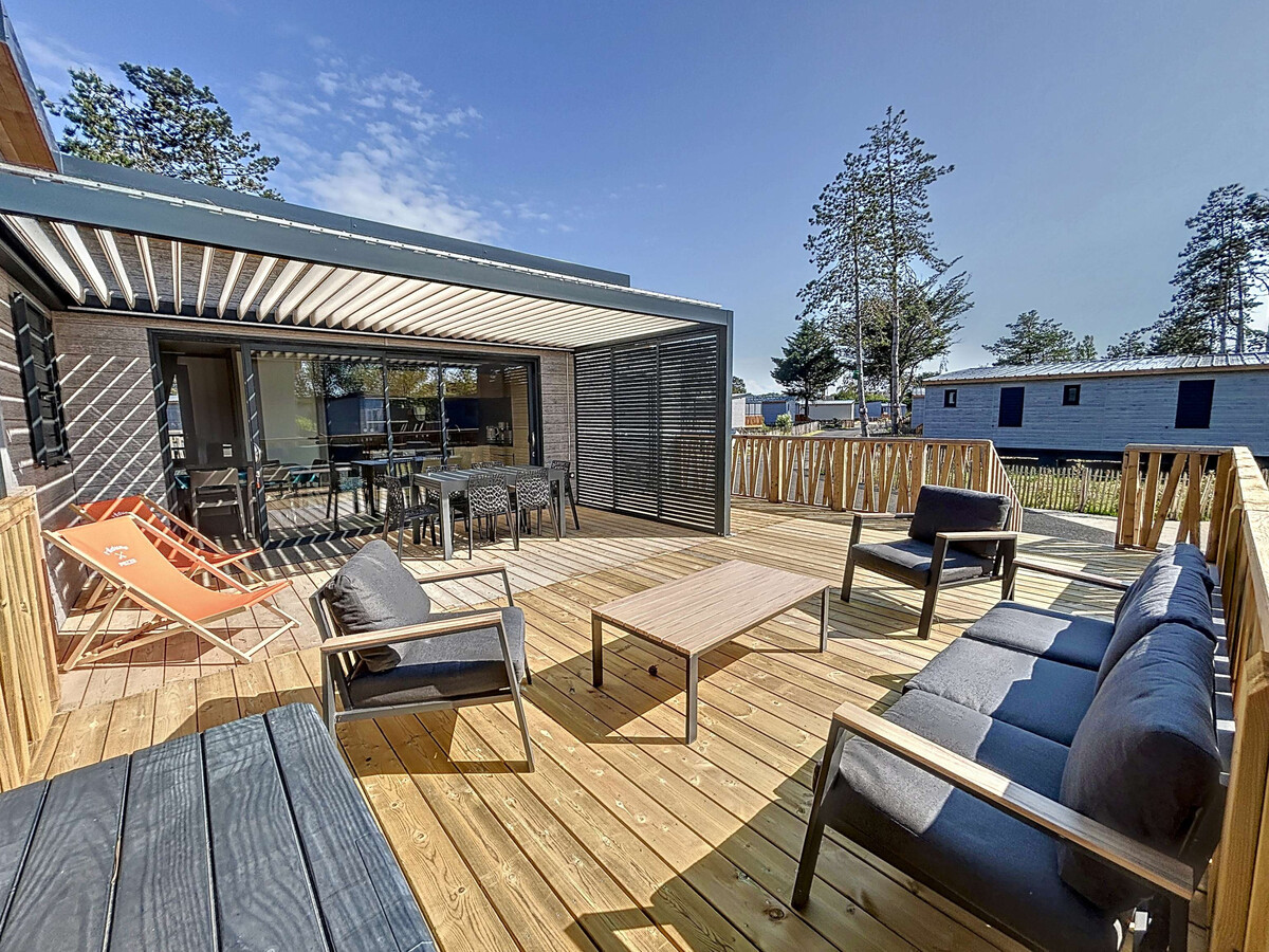 Chalet 6 pers avec piscine chauffée à Jullouville - Photo 1