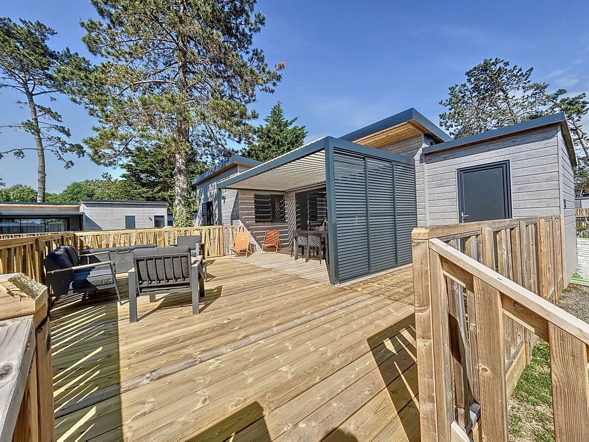 Chalet 6 pers avec piscine chauffée à Jullouville - Photo 3