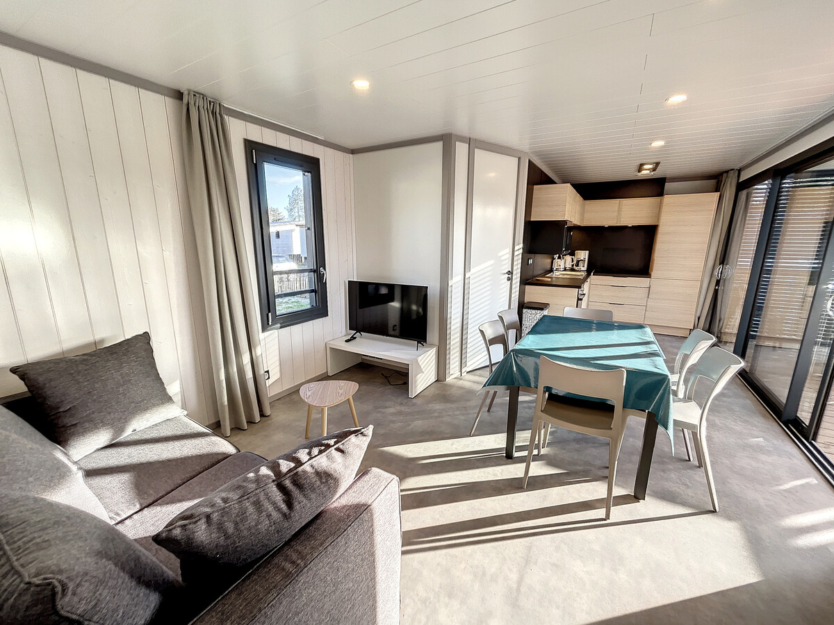Chalet 6 pers avec piscine chauffée à Jullouville - Photo 4