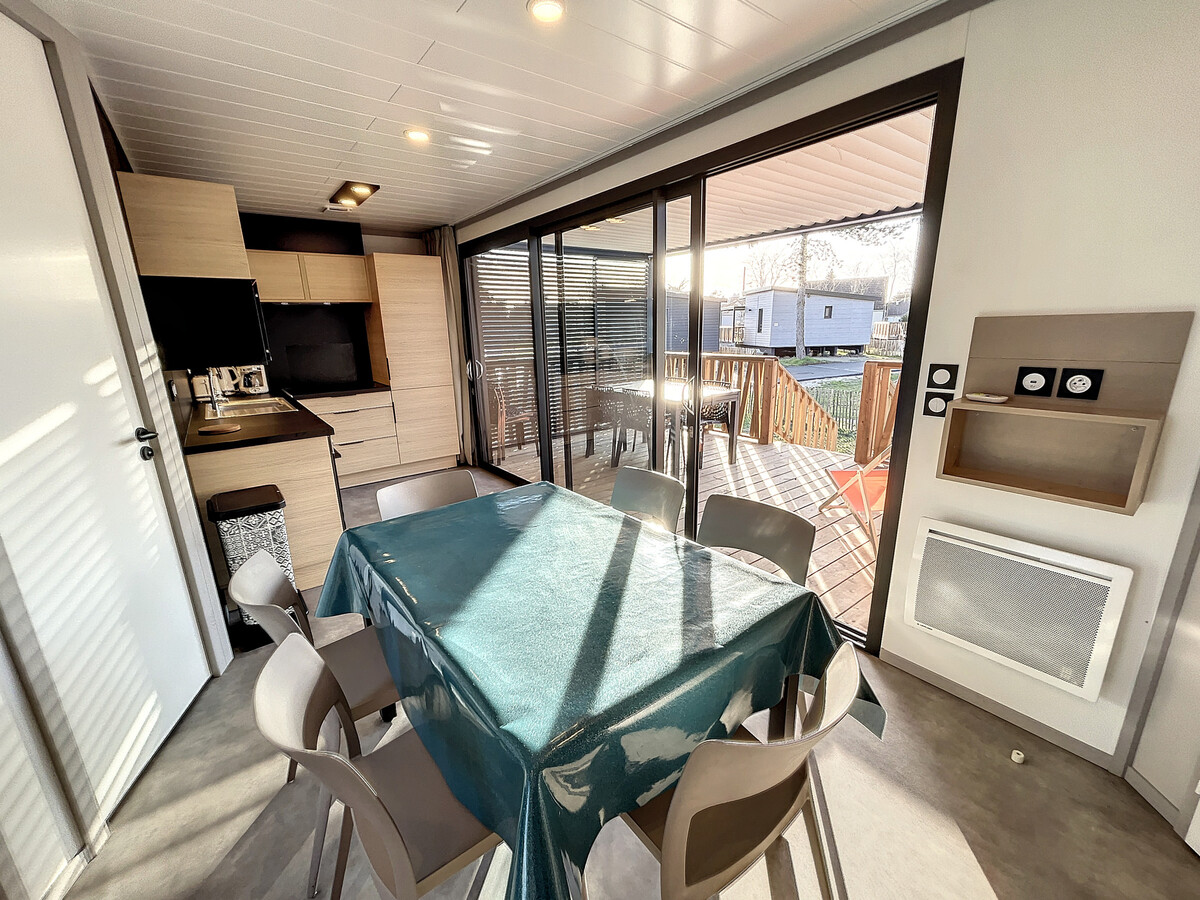 Chalet 6 pers avec piscine chauffée à Jullouville - Photo 5
