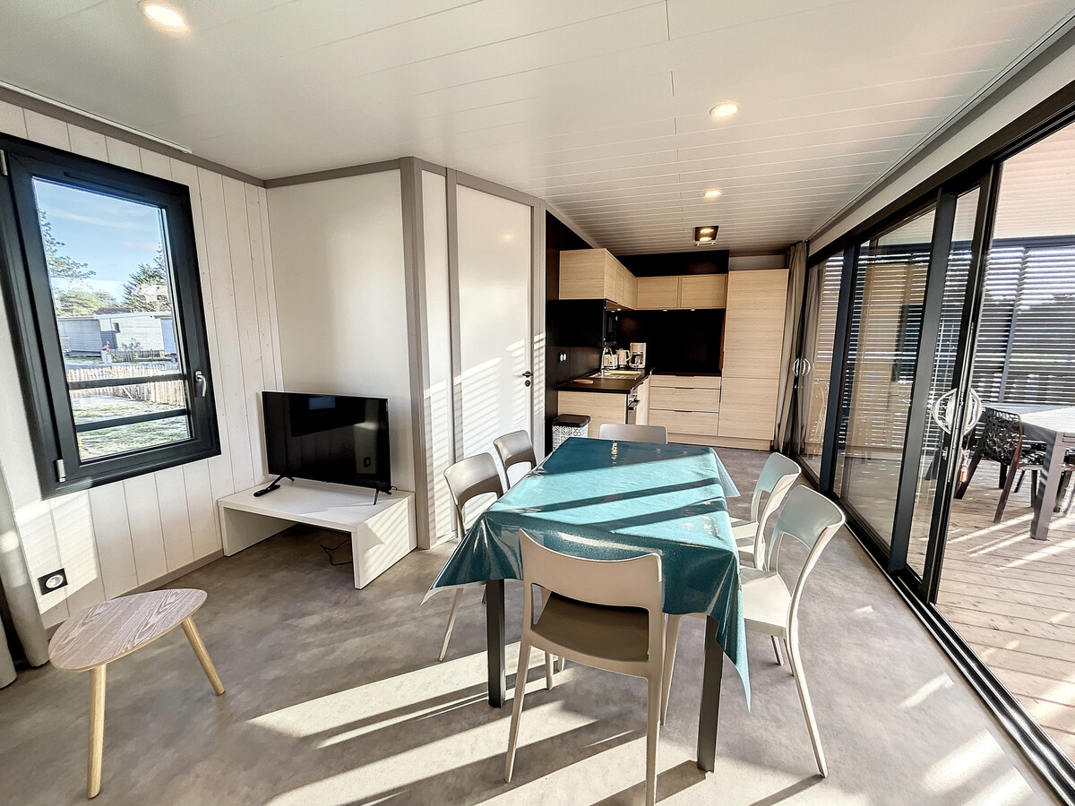 Chalet 6 pers avec piscine chauffée à Jullouville - Photo 6
