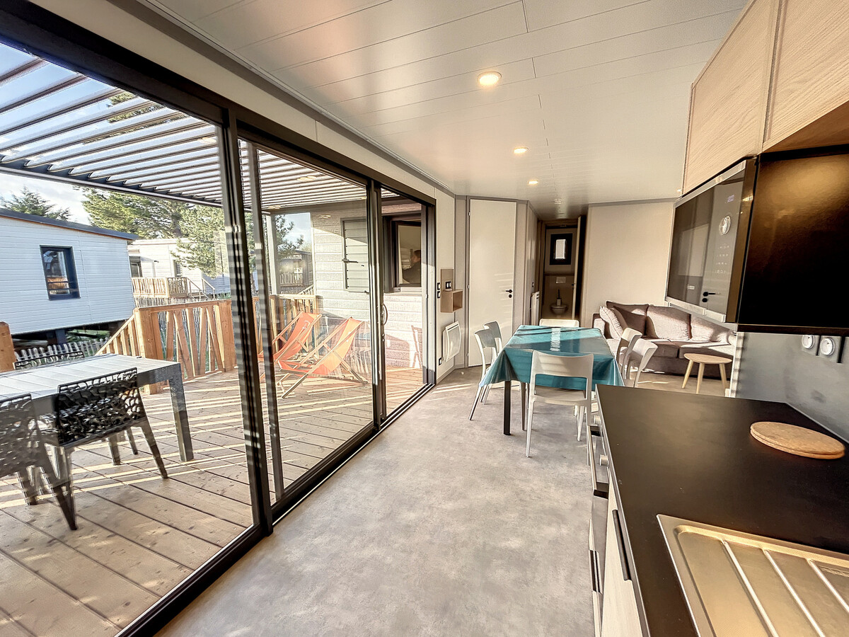 Chalet 6 pers avec piscine chauffée à Jullouville - Photo 7