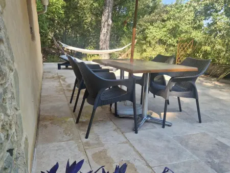 La Petite Pinède, maison avec piscine chauffée à Faucon : photo 11