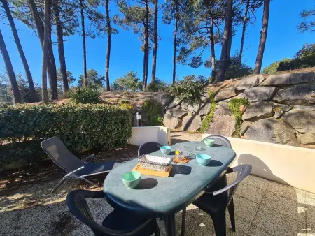 Location maison à Saint Jean de Monts, Maison lumineuse avec piscine, à 2 pas de locéan - 5 couchages, Saint-Jean-de-Monts