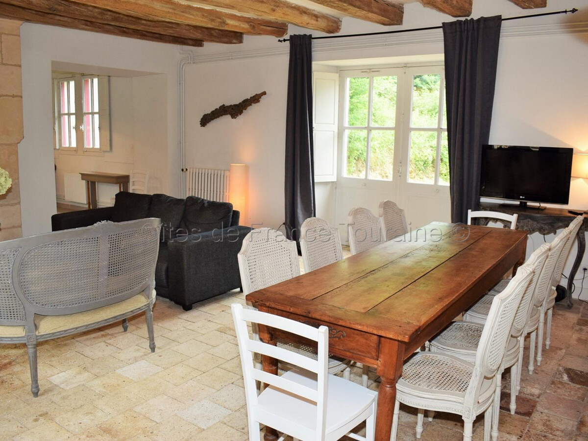 Manoir XVIIe à Langeais : 10 pers., sauna & jacuzzi - Photo 11