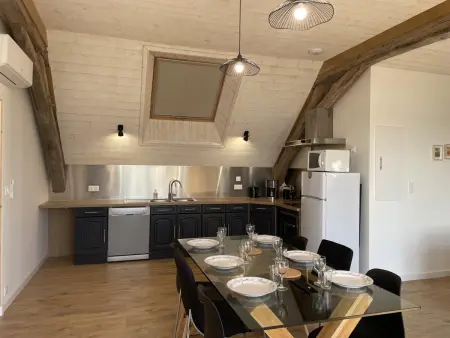 Gîte en nature, terrasse, climatisation, pour 6 personnes - Photo 9