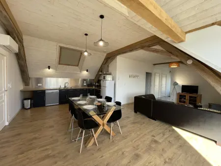 Gîte en nature, terrasse, climatisation, pour 6 personnes - Photo 11