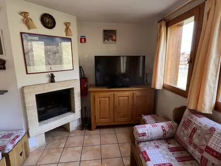 Chalet 10 pers. Plagne Soleil, animaux admis, vue piste : photo 2