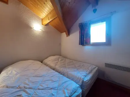 Chalet 10 pers. Plagne Soleil, animaux admis, vue piste : photo 18