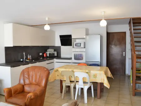 Maison 8 couchages avec terrasse, 750m de la plage : photo 4