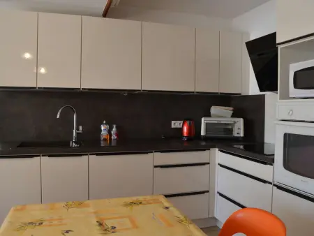 Maison 8 couchages avec terrasse, 750m de la plage : photo 7