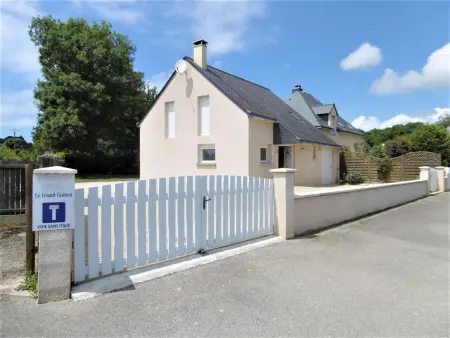 Location maison à Sarzeau, Maison familiale 4 pièces près de la plage avec jardin - 6 à 8 pers., animaux acceptés