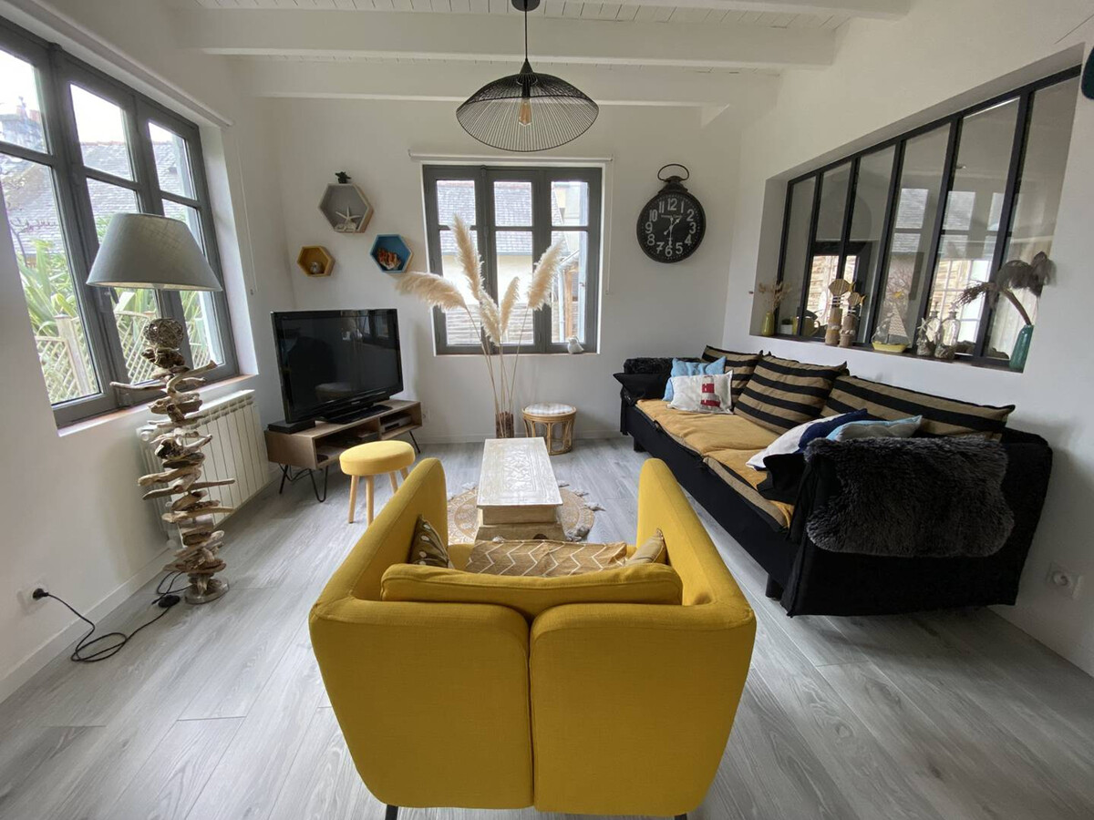 Maison 3* à 60m du port de Perros-Guirec, jardin et terrasse - Photo 2
