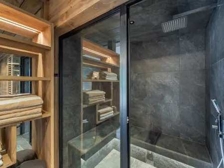 Chalet 6 chambres avec piscine intérieure et hammam à Combloux - Photo 8