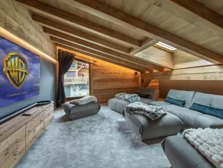 Chalet 6 chambres avec piscine intérieure et hammam à Combloux - Photo 12