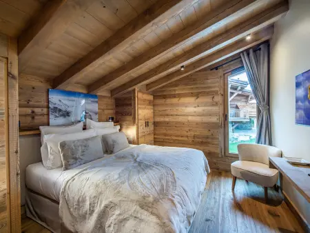 Chalet 6 chambres avec piscine intérieure et hammam à Combloux - Photo 13