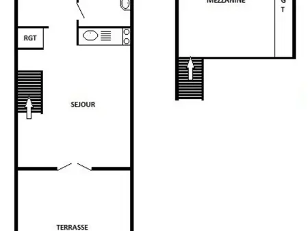 Charmante Villa T1+Cabine+Mezzanine – 4 pers, Terrasse, Parking, Proximité Commerces, Bord de Lac - Photo 11