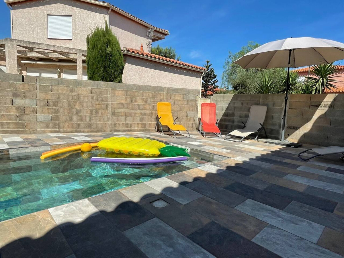 Maison 3 chambres avec piscine à Elne, 8 pers. - Photo 1