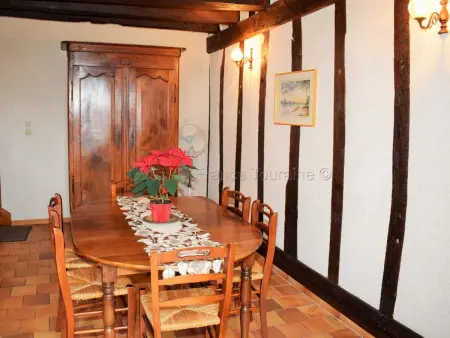 Maison de caractère avec jardin, climatisation et vélos près d'Amboise - Photo 6