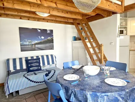 Maison 3 pièces avec mezzanine, 6 couchages, à 5 km de la plage - calme et tout confort, parking inclus - Photo 4