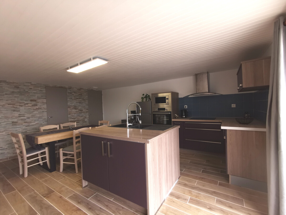 Gîte fermier rénové 6 pers. à Autrac, terrasse et poêle - Photo 5