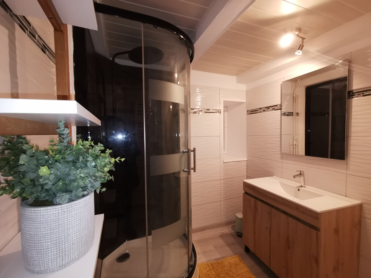 Gîte fermier rénové 6 pers. à Autrac, terrasse et poêle - Photo 15