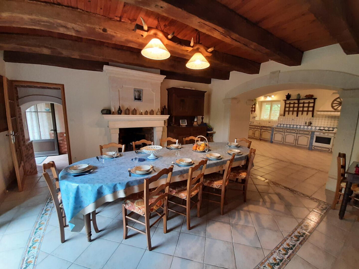 Gîte 9 pers. en commanderie 1717 avec jardin clos et équipements bébé - Photo 2