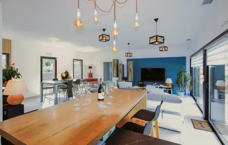 Maison 8 pers. piscine privée à Montferrier sur Lez : photo 16