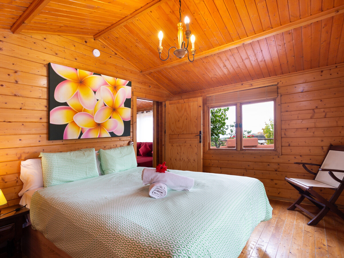 Casa el Águila : villa bois avec vues sur la mer et le Teide - Photo 3