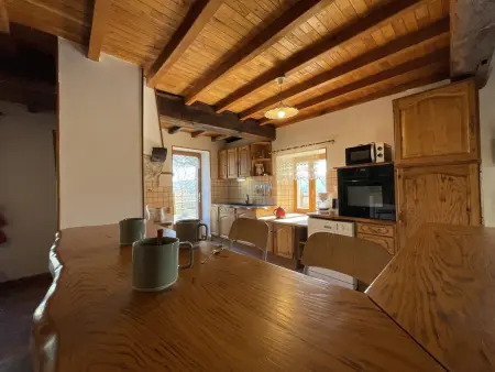 Gîte rustique 8 pers., cheminée et four à pain à Laprugne : photo 7