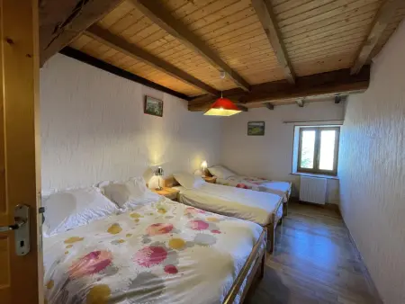 Gîte rustique 8 pers., cheminée et four à pain à Laprugne : photo 12