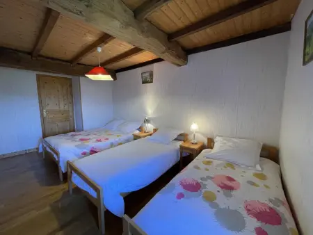 Gîte rustique 8 pers., cheminée et four à pain à Laprugne : photo 13