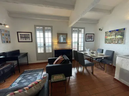 Location maison à La Croix Valmer, Mas 2 chambres avec piscine et tennis à La Croix-Valmer