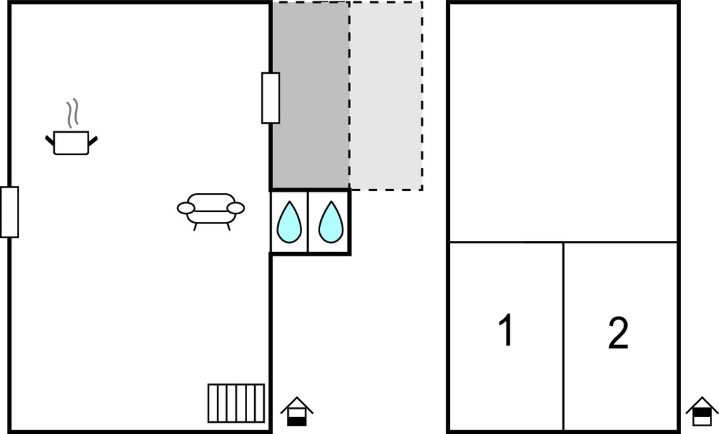 Maison 6 pers. au cœur de Gamaches, proche base nautique - Photo 23