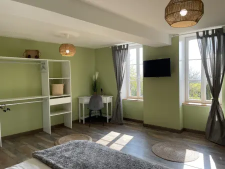 Gîte contemporain chaleureux pour 4 avec piscine partagée - Photo 17