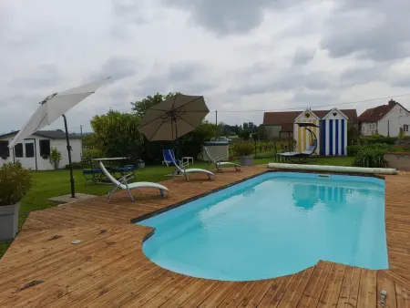 Gîte contemporain chaleureux pour 4 avec piscine partagée - Photo 30